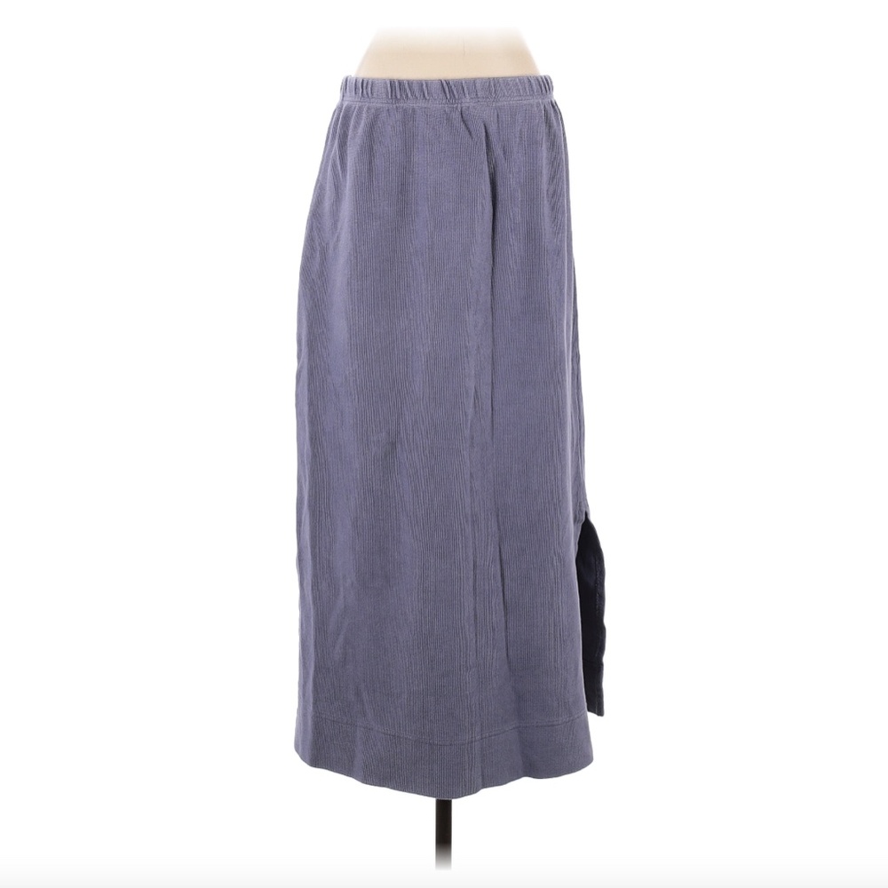 (52) vtg 1990s lilac 100% cotton grunge maxi skirt